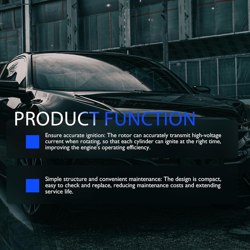 OXCANO 30102-P54-006 30103-P08-003 Ignition Distributor Cap and Rotor Kit Set Compatible with Honda Accord 1998-2002 CR-V 1997-2001 Civic 1992-2000 Civic del Sol 1994-1997, Acura Integra 1992-2001 - Image 5